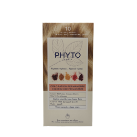 Phyto Color Kit 10 Biondo Chiarissimo Extra 1 Latte 50 Ml + 1 Crema 50 Ml + 1 Maschera 12 Ml