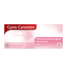 Gyno-canesten  100 mg compresse vaginali 12 compresse vaginali