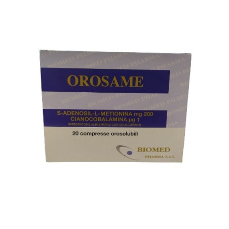 Biomed Pharma Orosame 20 Compresse Biomed Pharma Orosame 20 Compresse