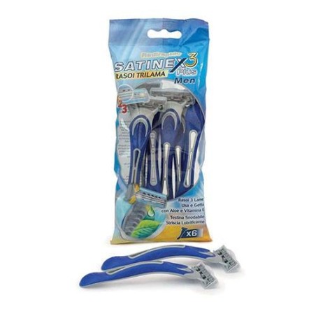 Uragme Satinex3 Mystique Men Eco 6 Rasoi +lubra Uragme Satinex3 Mystique Men Eco 6 Rasoi +lubra