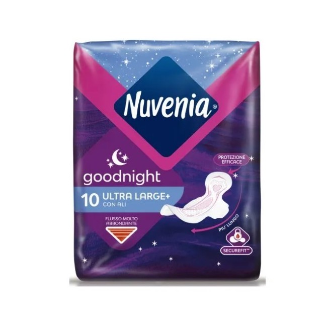 Essity Nuvenia Ultra Notte Con Ali 10 Pezzi