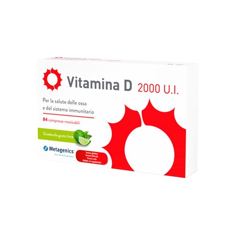 Vitamina D 2000 Ui 84 Compresse