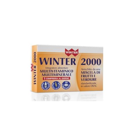 Winter 2000 Multivitaminico Integratore Alimentare 30 Compresse