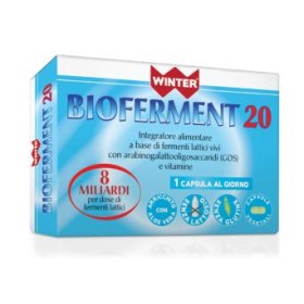 Winter Bioferment 20 Integratore Alimentare di Fermenti Lattici Vivi 20 Capsule