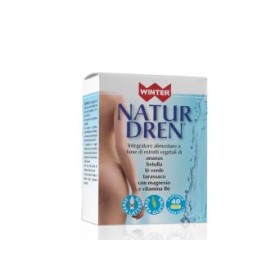 Winter Natur Dren Integratore Drenante e Detossinante 40 Capsule Vegetali