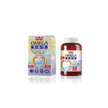 Winter omega 3-6-9 integratore alimentare 200 capsule vegetali