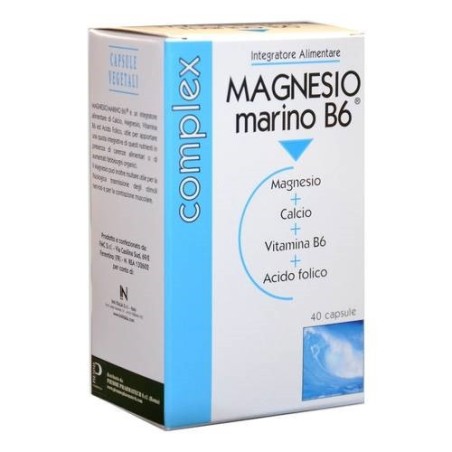 Piemme Pharmatech Magnesio Marino B6 40 Capsule