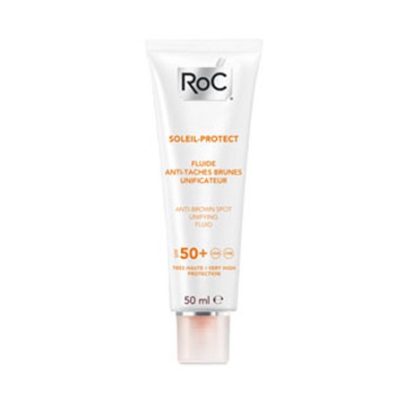 Roc solari soleil protexion + trattamento antimacchie brune fluido spf50+ 50 ml Roc solari soleil protexion + trattamento antimacchie brune fluido spf50+ 50 ml