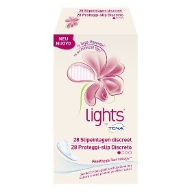 Lights by tena discreto proteggi slip discreto 28 pezzi