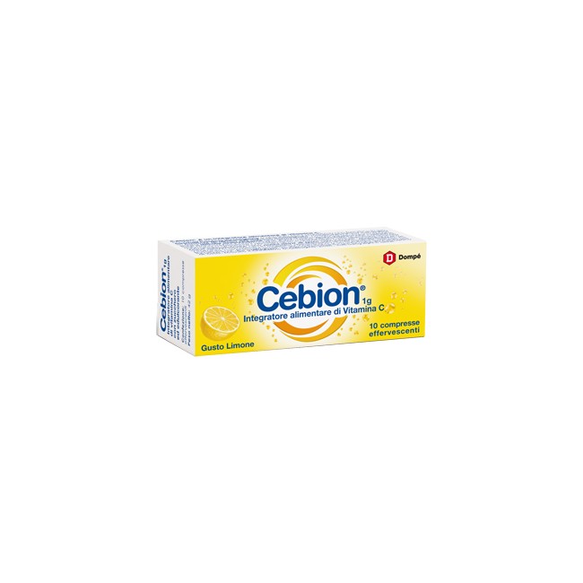 Cebion Effervescente Vitamina C Limone 10 Compresse Cebion Effervescente Vitamina C Limone 10 Compresse