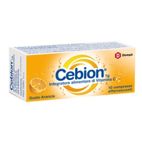 Cebion Effervescenti Vitamina C Arancia 10 Compresse