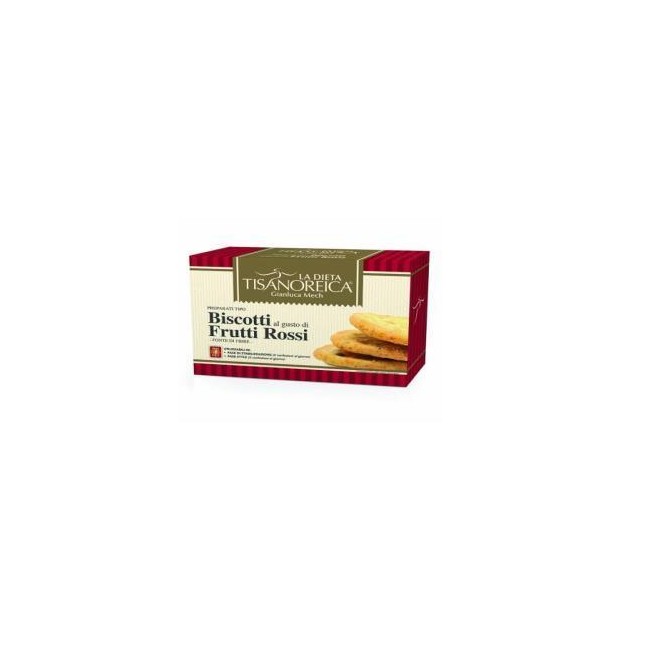Tisanoreica Biscotti ai Frutti Rossi - 4 Confezioni da 5 Biscotti Tisanoreica Biscotti ai Frutti Rossi - 4 Confezioni da 5 Biscotti