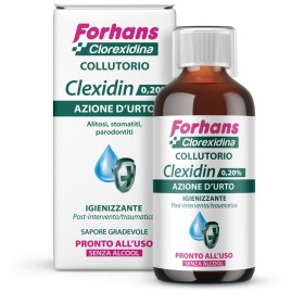 Forhans Clexidin 0,20% Collutorio Senza Alcool 200ml