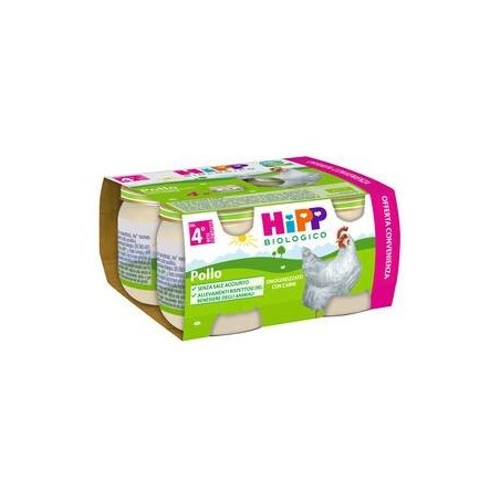 Hipp Bio Omogeneizzato Pollo 4 Pezzi Da 80 G Hipp Bio Omogeneizzato Pollo 4 Pezzi Da 80 G