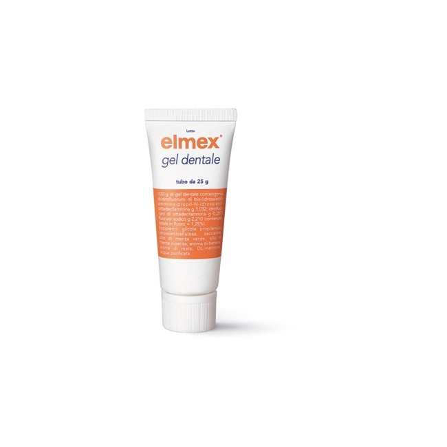 Elmex Gel dentale per prevenzione dalla carie 25 g