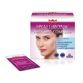 Winter Hyaluronic Face Lift complex Integratore Alimentare a Base di Collagene, Acido Ialuronico Coenzima Q10 30 Bustine
