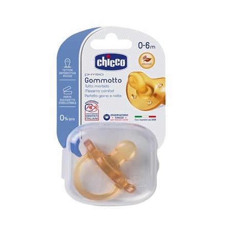 Chicco gommotto in caucciu' 0-6 mesi 1 pezzo