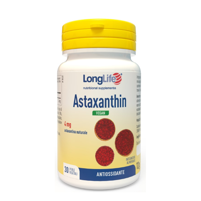 Longlife Astaxanthin Vegan 30 Perle