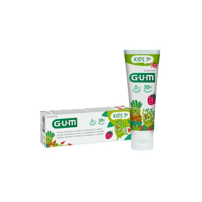 Gum Kids Dentifricio 3+ Fluoro 500 Gum Kids Dentifricio 3+ Fluoro 500