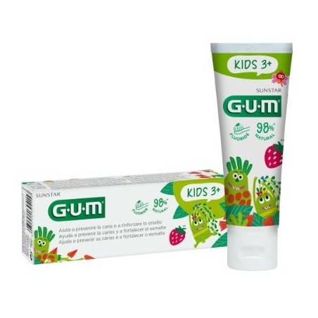 Gum Kids Dentifricio 3+ Fluoro 500