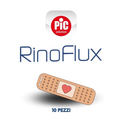 Pikdare Cerotto Nasale Rinoflux Standard 10 Pezzi Pikdare Cerotto Nasale Rinoflux Standard 10 Pezzi