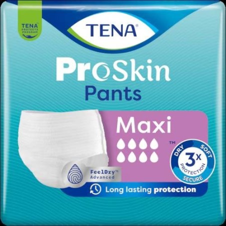 TENA ProSkin Pants Maxi S Pannolone per incontinenza 10 pezzi TENA ProSkin Pants Maxi S Pannolone per incontinenza 10 pezzi