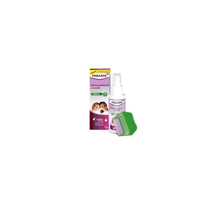 Spray paranix trattamento antipediculosi 100 ml + pettine