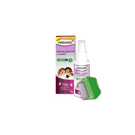 Spray paranix trattamento antipediculosi 100 ml + pettine Spray paranix trattamento antipediculosi 100 ml + pettine