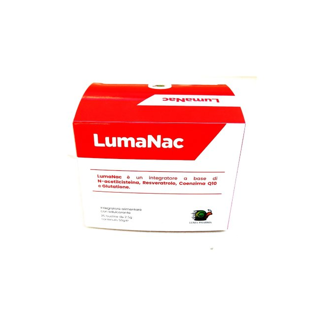 Luma Pharma Lumanac 20 Bustine Da 2,5 G Luma Pharma Lumanac 20 Bustine Da 2,5 G