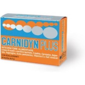 Carnidyn Plus Integratore Alimentare 20 Bustine