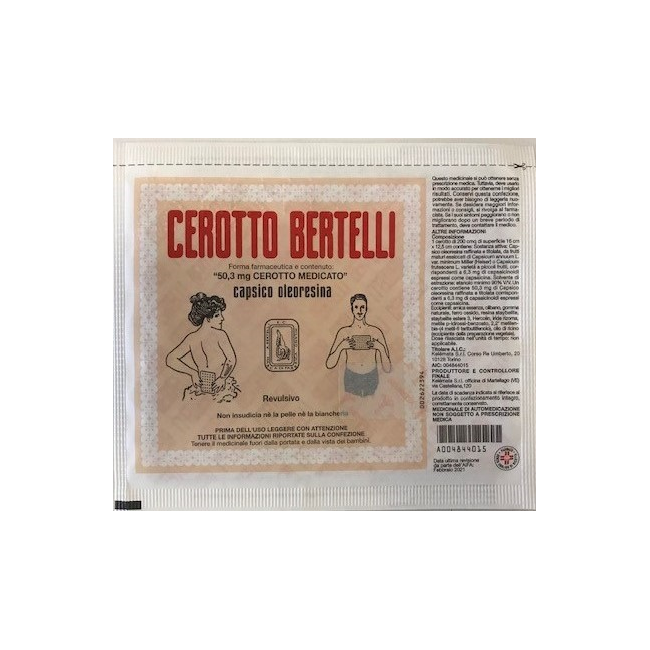 Cerotto Bertelli 192 mg Cerotto