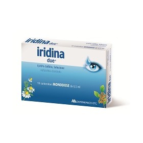 Iridina Due  0,05% Collirio 10 Contenitori Monodose da 0,5ml