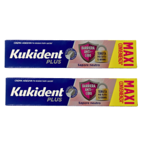 Procter & Gamble Kukident Bipacco Barriera Anti Cibo Neutro 57 G Procter & Gamble Kukident Bipacco Barriera Anti Cibo Neutro 57 G