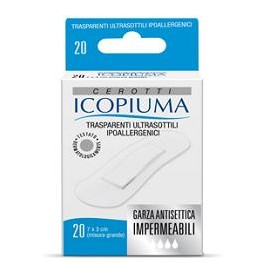 Icopiuma Cerotto Trasparente Grande 20 pezzi