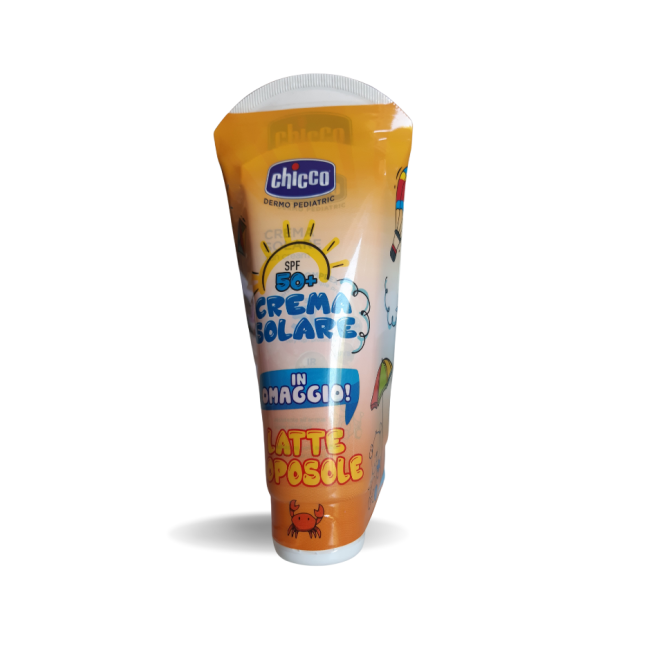 Chicco Crema Solare Spf50 75 Ml + Latte Doposole 150 Ml Omaggio