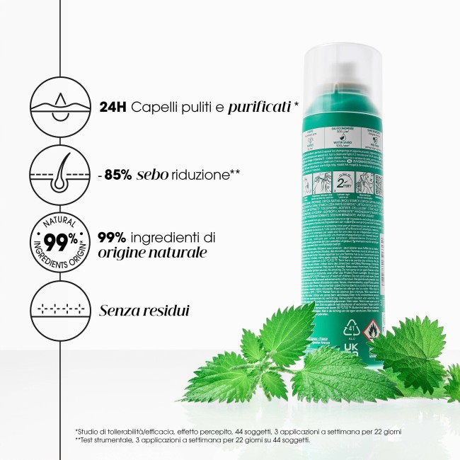 Klorane Shampoo secco Ortica e Vitamina e capelli scuri 150 ml Klorane Shampoo secco Ortica e Vitamina e capelli scuri 150 ml