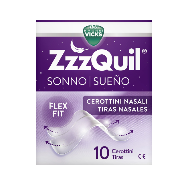 Procter & Gamble Cerotto Nasale Zzzquil 10 Pezzi Procter & Gamble Cerotto Nasale Zzzquil 10 Pezzi