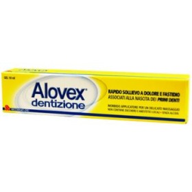 Alovex dentizione gel per neonati con morbido applicatore 10ml