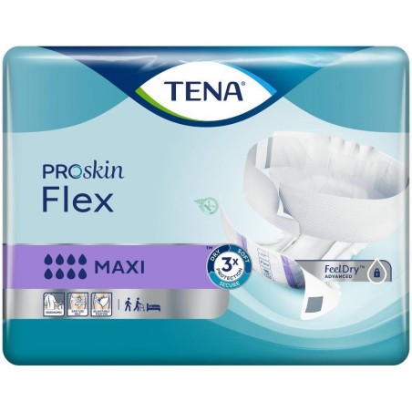 Essity Pannolone Per Incontinenza Tena Flex Maxi Medium 22 Pezzi