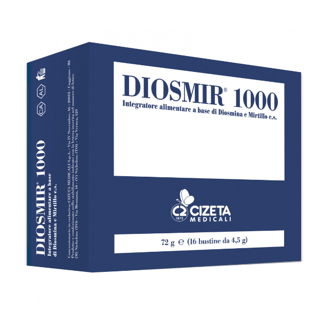 Cizeta Medicali Diosmir 1000 16 Bustine