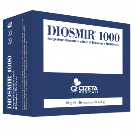 Cizeta Medicali Diosmir 1000 16 Bustine Cizeta Medicali Diosmir 1000 16 Bustine