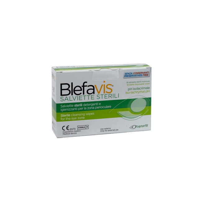 OftalPharma Blefavis Salviette Sterili 18 Pezzi