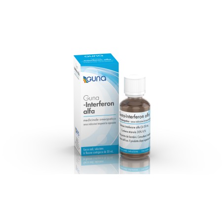Guna-interferon Alfa Gocce Orali Soluzione Medicinale Omeopatico Senza Indicazioni Terapeutiche Approvate