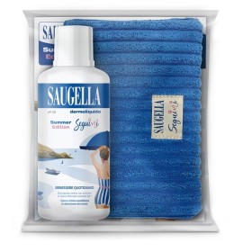 Meda Pharma Saugella Seguimi Bundle Dermoliquido 500 Ml + Gadget Pochette