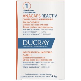 Ducray Anacaps Reactiv Capelli Situazione Occasionale 30 Capsule