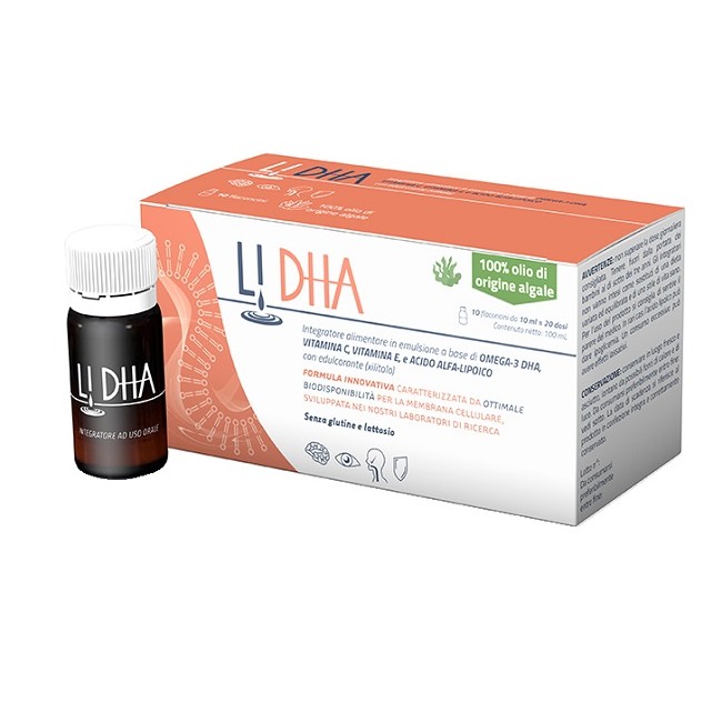 Lipinutragen Li Dha 10 Flaconcini Da 10 Ml