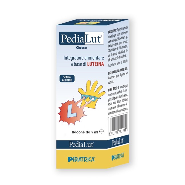 Pediatrica Pedialut Gocce Flaconcino 5 Ml