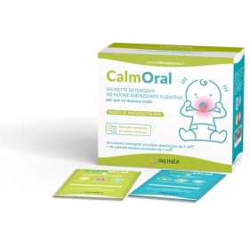 Inlinea Calmoral 10 Salviette Detergenti + 10 Salviette Lenitive Protettive
