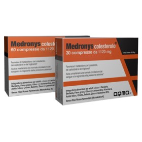 MERQURIO HOLDING Medronys Colesterolo 30 Compresse