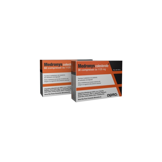 MERQURIO HOLDING Medronys Colesterolo 30 Compresse
